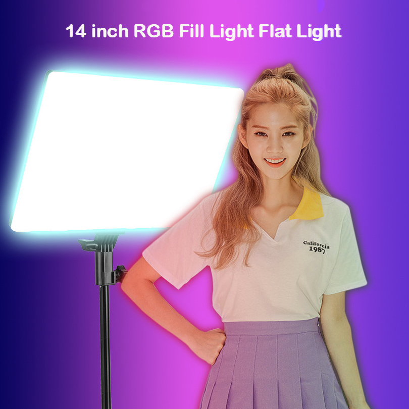 RGB 14 ''LED الفيديو الضوئي ال - مراجعة Led Light Panel Stream وسعره