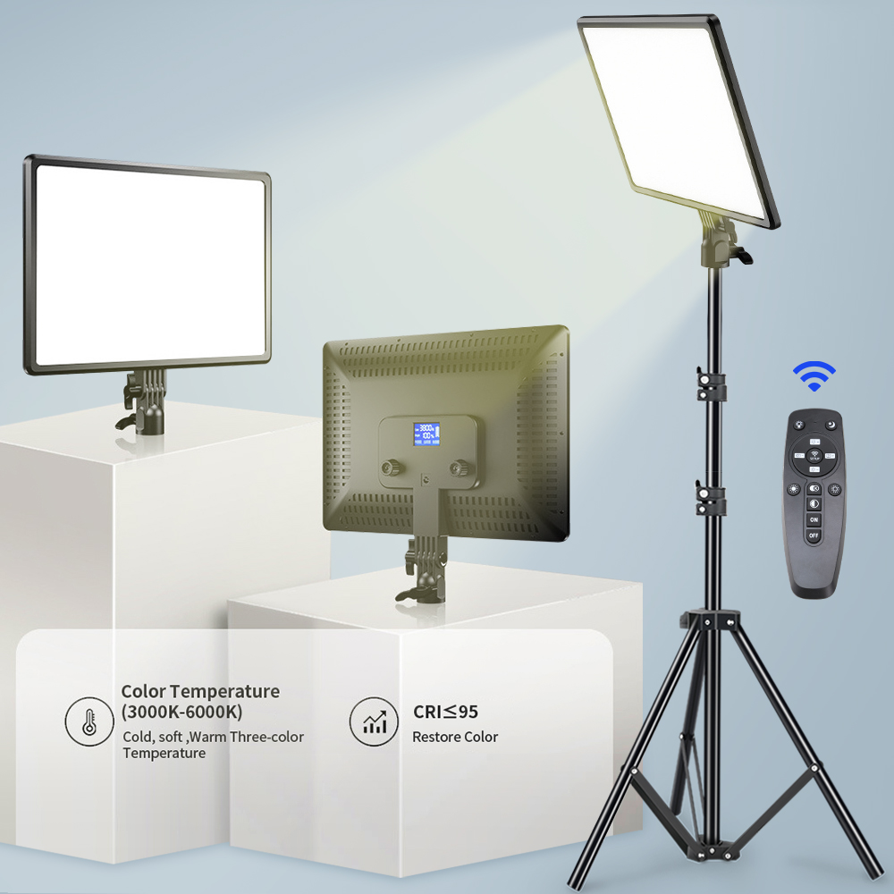 10/14 بوصة LED الفيديو الضوئي  - مراجعة Led Light Panel Stream وسعره