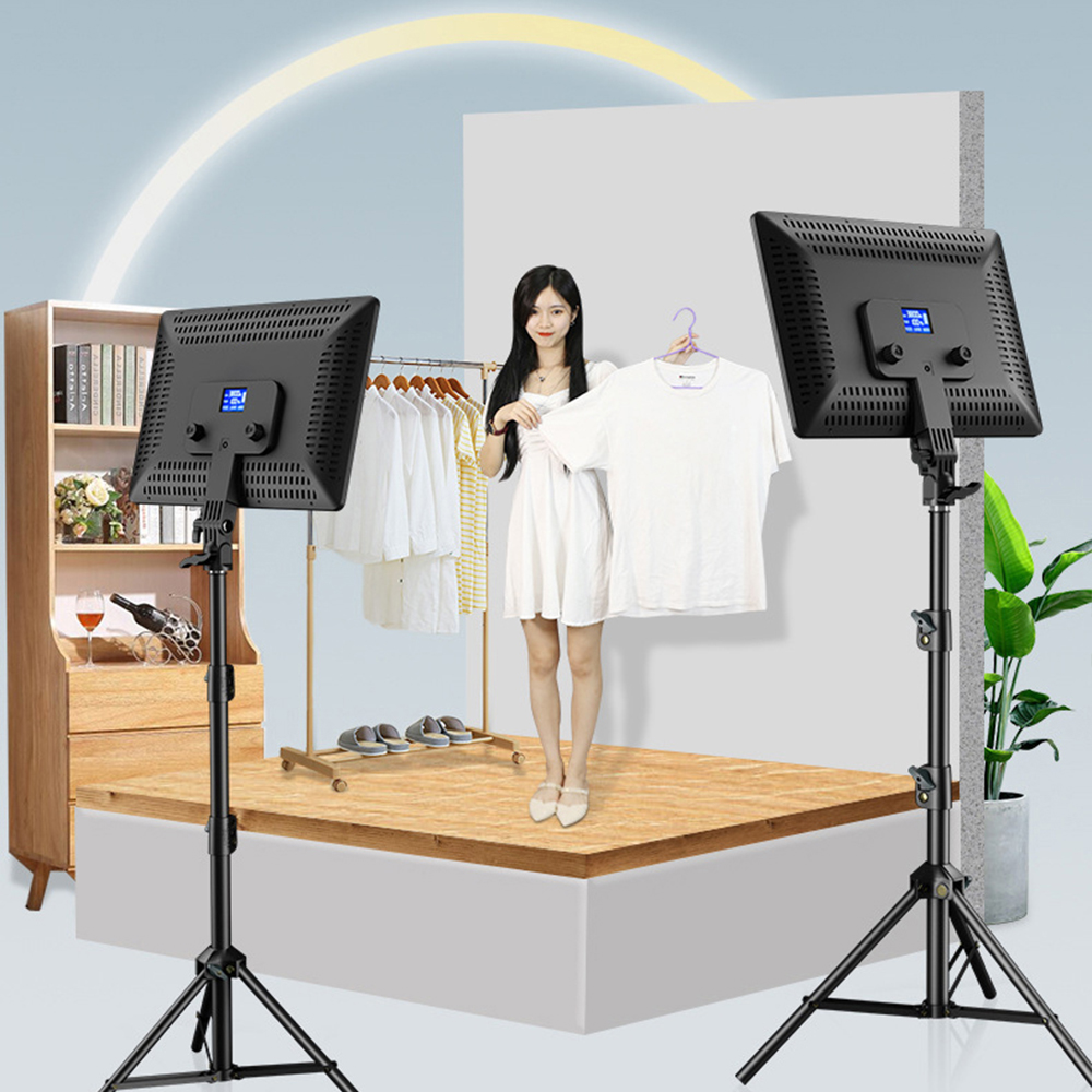 10/14 بوصة LED الفيديو الضوئي  - مراجعة Led Light Panel Stream وسعره