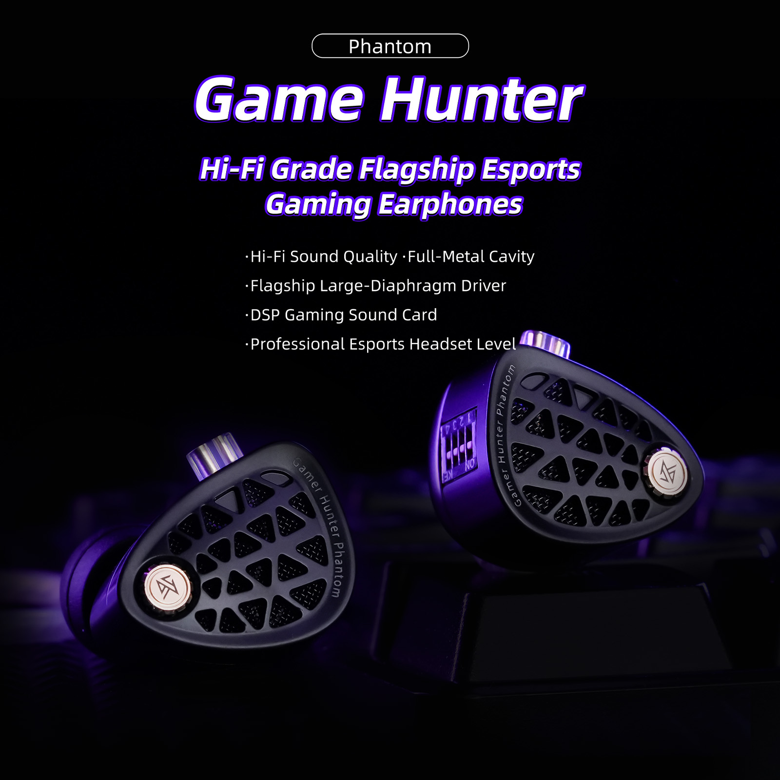 سماعات أذن KZ Phantom HiFi عال - مراجعة Esports Gaming Mobile وسعره