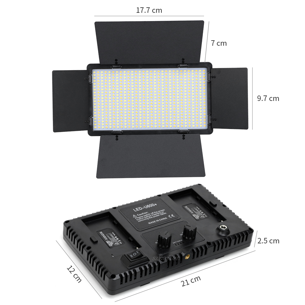 LED ملء مصباح الفيديو الضوئي ل - مراجعة Led Light Panel Stream وسعره
