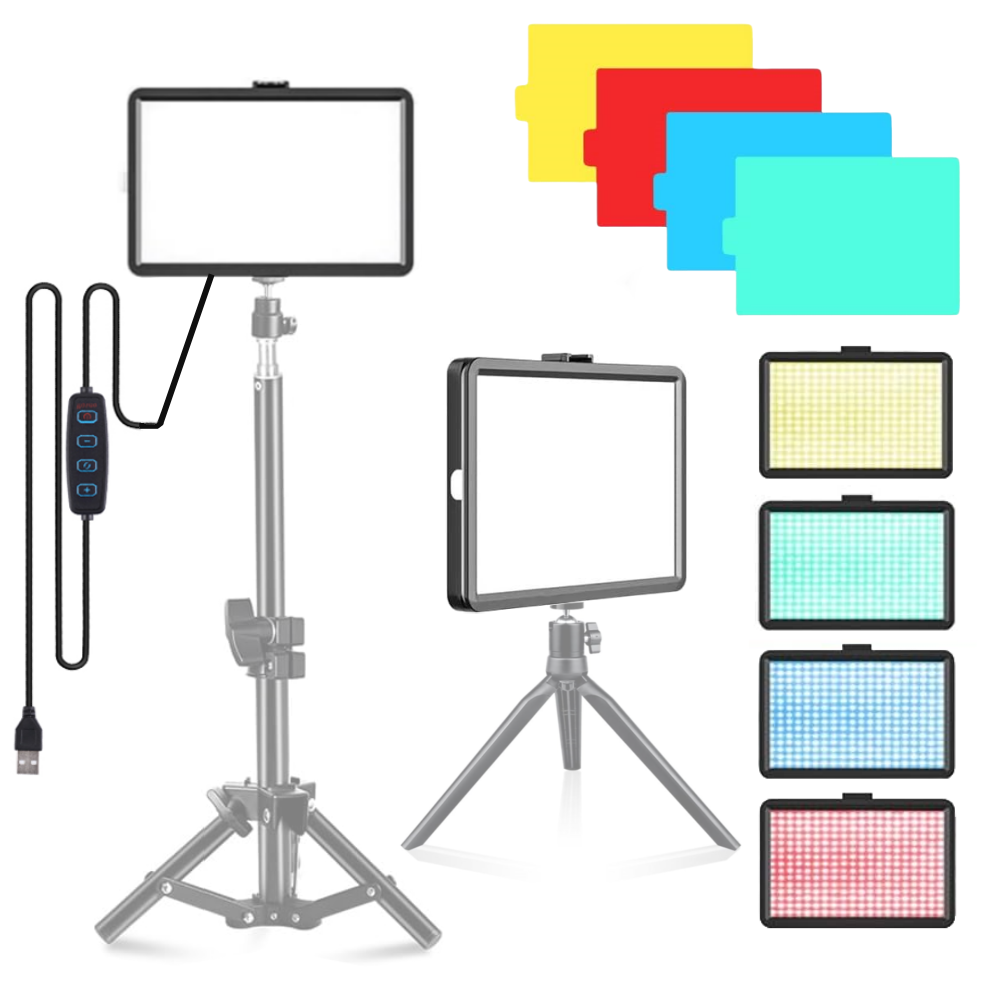 8 بوصة استوديو الصور LED 3000- - مراجعة Led Light Panel Stream وسعره