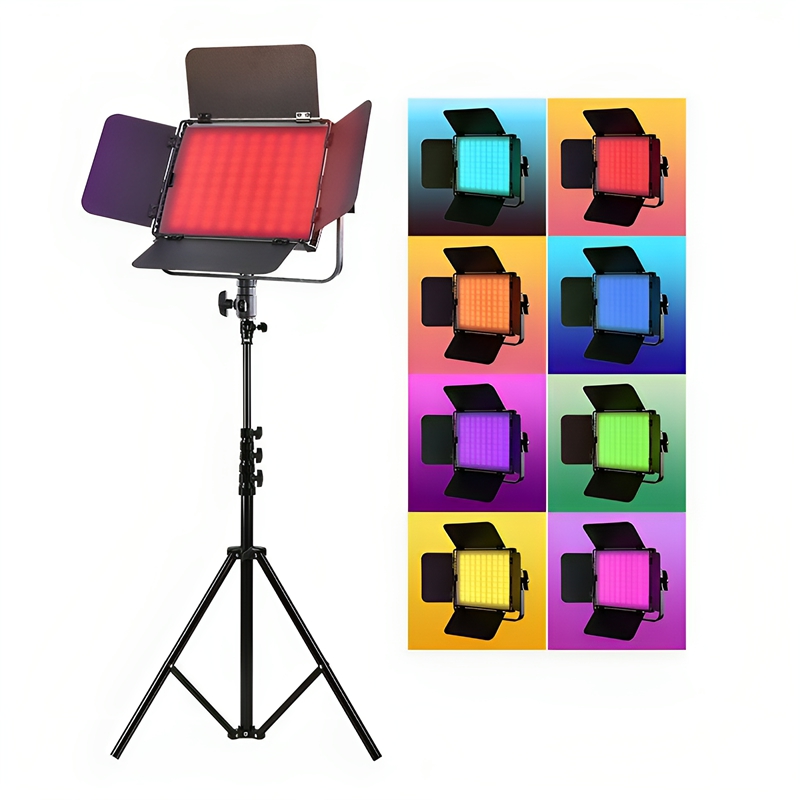 LED 660 RGB معدات المصور فيلم  - مراجعة Led Light Panel Stream وسعره