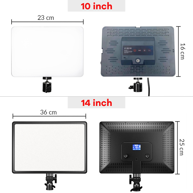 لوحة إضاءة فيديو LED مقاس 14 ب - مراجعة Led Light Panel Stream وسعره