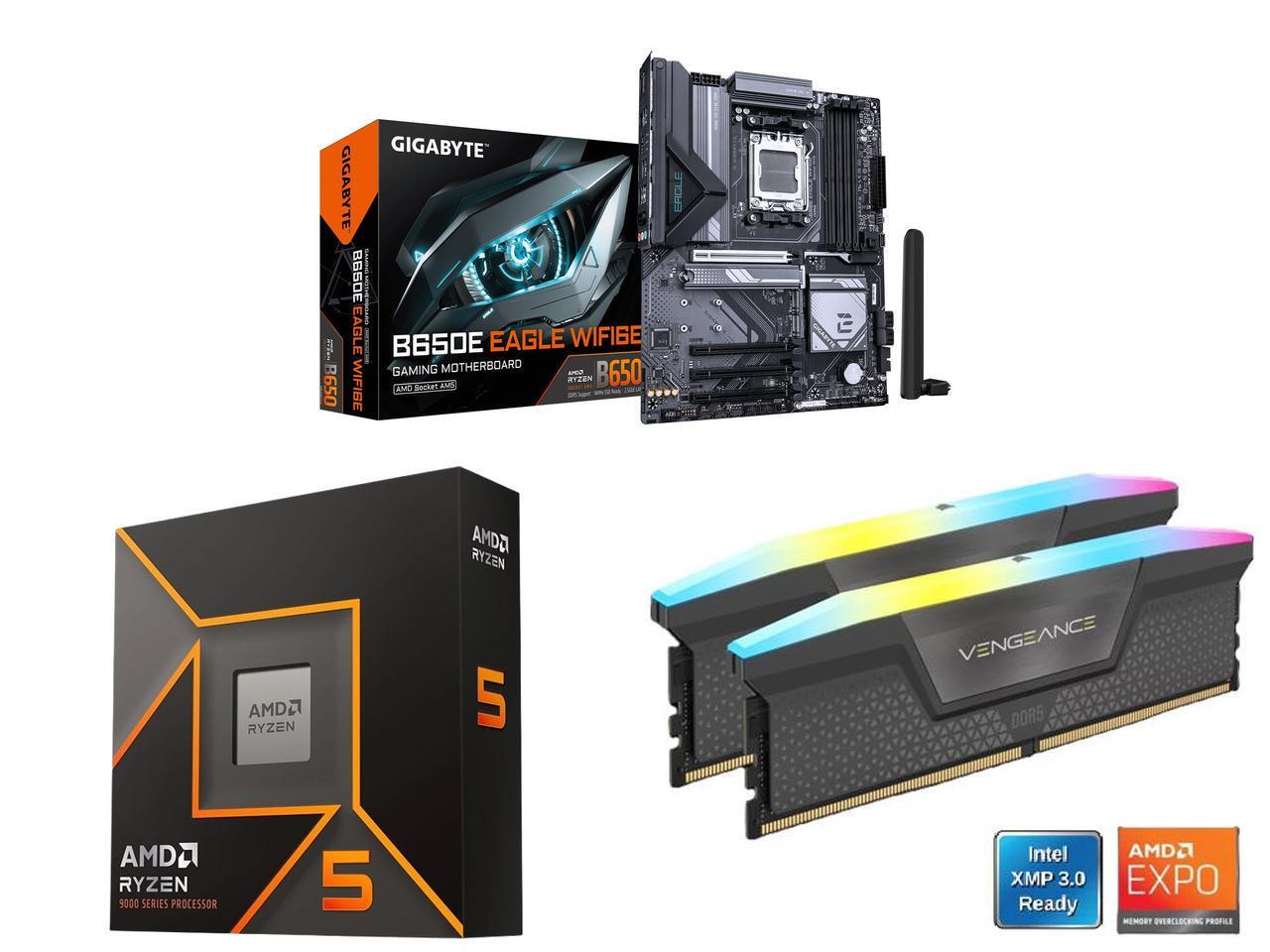 لوحة أم GIGABYTE B650E EAGLE W - مراجعة Corsair Ram Vengeance 16Gb وسعره