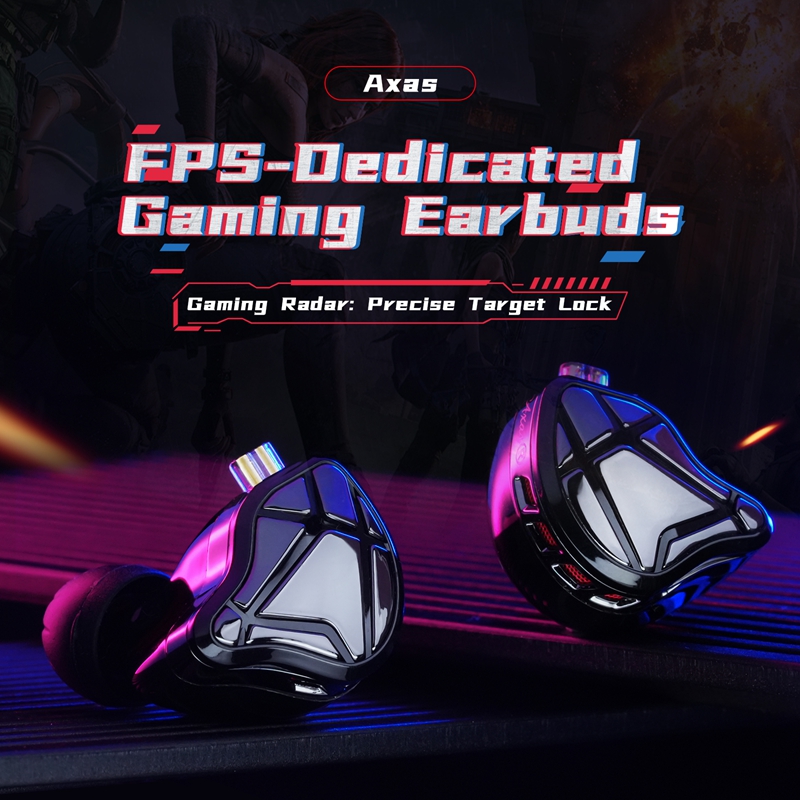    سماعات أذن KZ Axas FPS للأ - مراجعة Esports Gaming Mobile وسعره